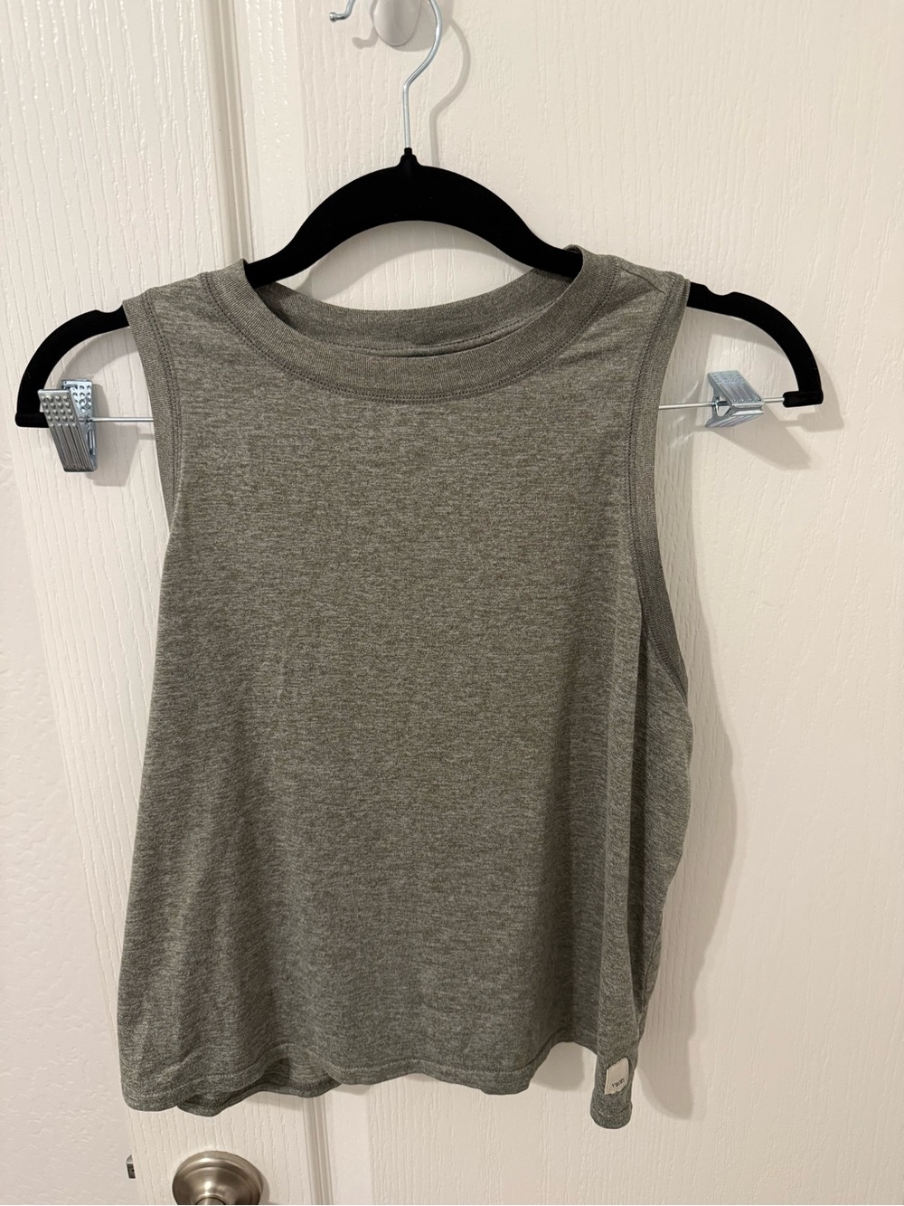 Vuori Energy Top, heathered green, small